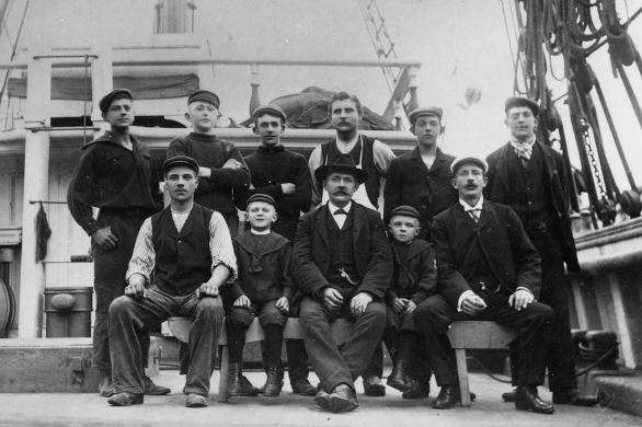 Purjelaiva Sigynin miehistö